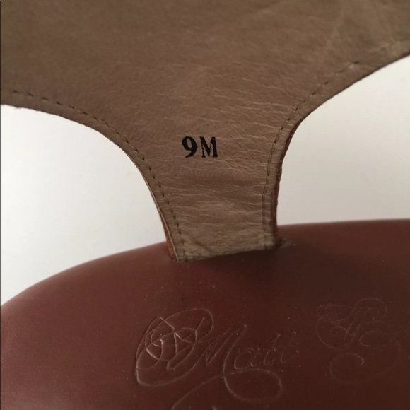 Pre-Owned Matt Bernson Gladiator Sandals 9M - Picture 5 of 9